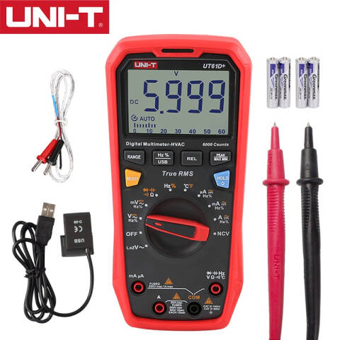 UNI-T/优利德 手持式万用表 UT61D+