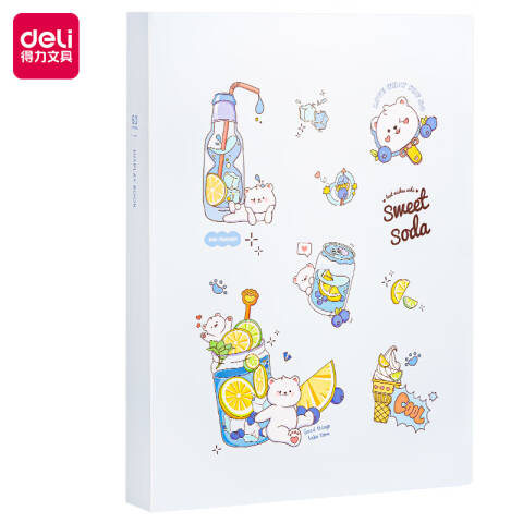 Deli/得力 PQ312-T60_60页资料册(红)(个)