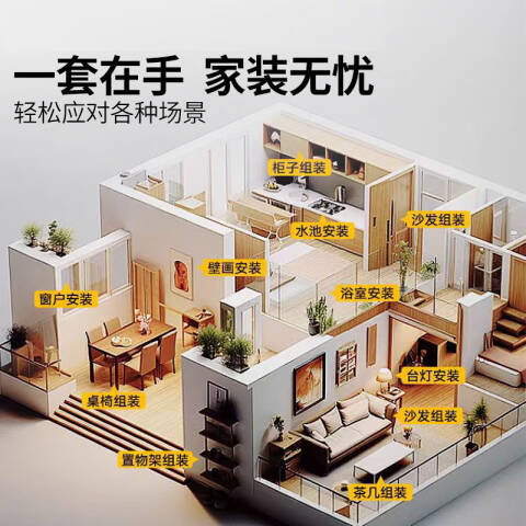 STANLEY/史丹利 家用工具套装 MC-045-23
