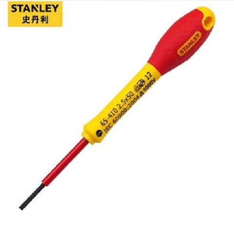 STANLEY/史丹利 绝缘一字螺丝刀 65-411-14