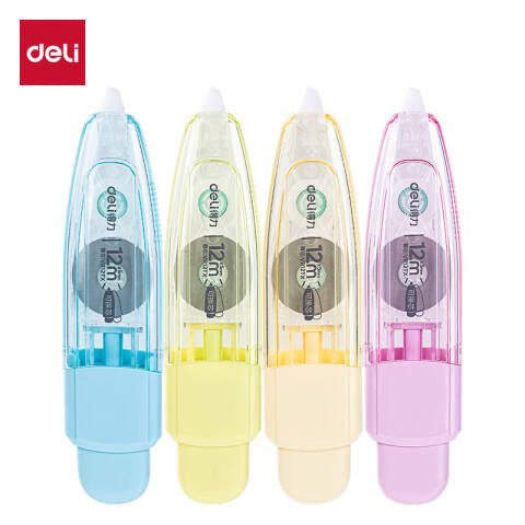 Deli/得力 VR12按动笔形修正带(蓝)(个)