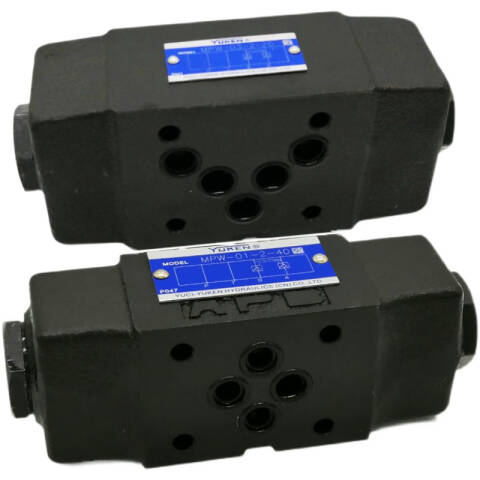 YUKEN/油研 叠加式液控单向阀 MPA-01-2-40型号升级为：MPA-01-2-70(Z)