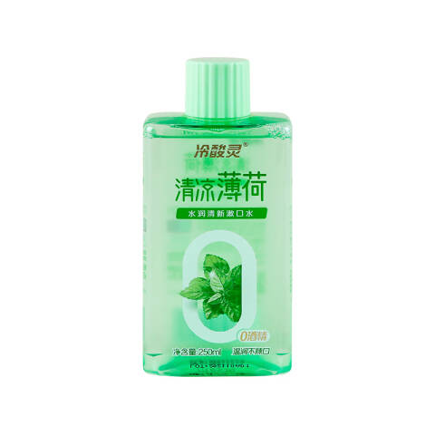 冷酸灵 漱口水 水润清新（清凉薄荷） 250ML