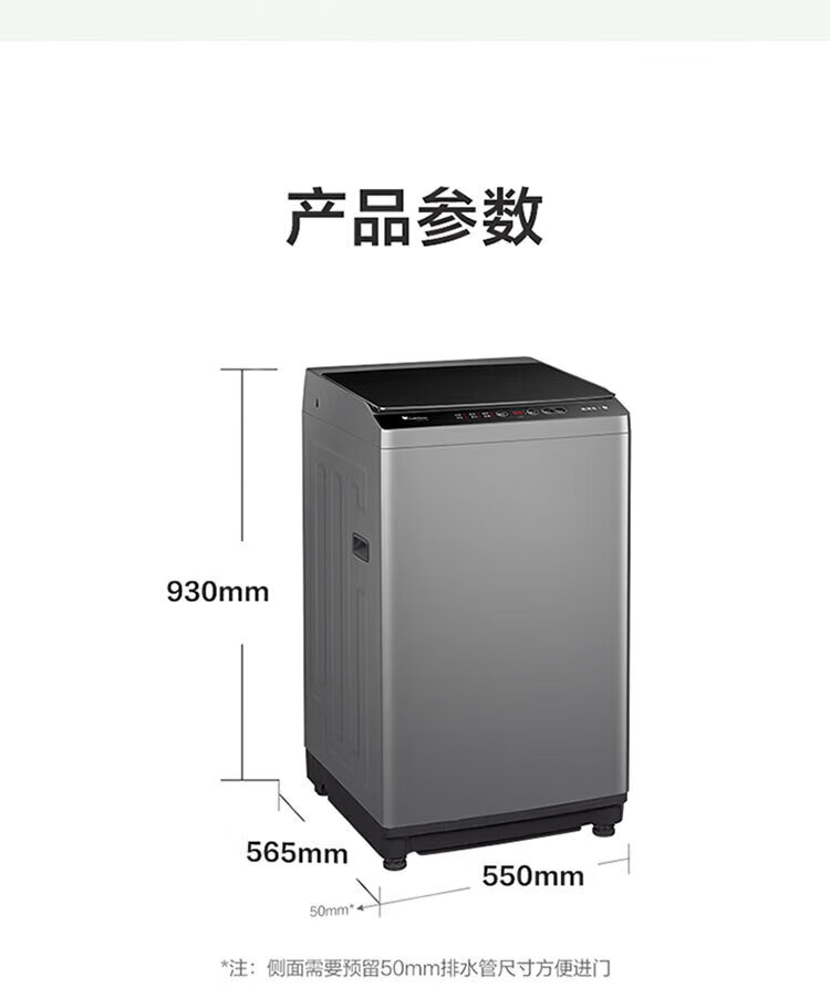 Little Swan/小天鹅 波轮洗衣机 TB100V23H/10公斤 台