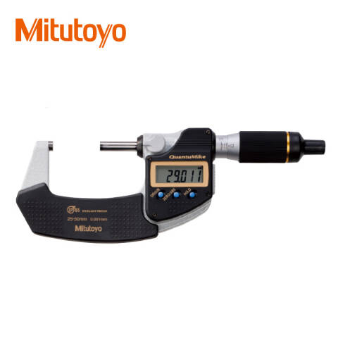 Mitutoyo/三丰 防冷却液千分尺 293-140-30（含304所计量检测） 0-25mm、快进型、带SPC功能、含304所计量检测