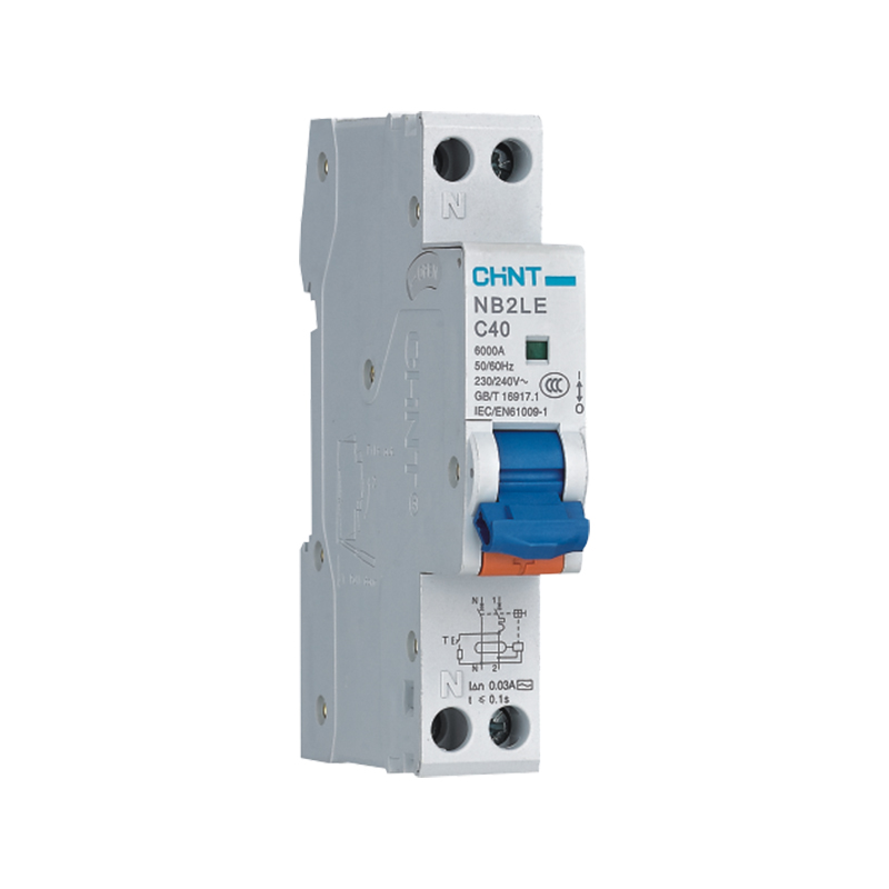 CHINT/正泰 NB2LE-80ZT 剩余电流动作断路器 NB2LE-80ZT 1P+N C16 30mA AC型 6kA 环保
