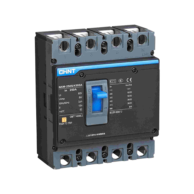 CHINT/正泰 NXM 塑壳配电保护断路器 NXM-250S/4378B 250A AC230V