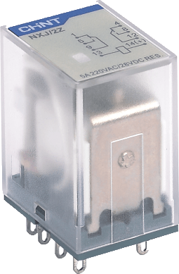 CHINT/正泰 NXJ 小型电磁继电器 NXJ/2ZH（B） 220VDC 插拔式