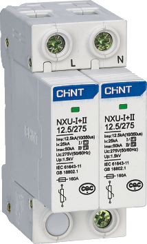 CHINT/正泰 NXU 电涌保护器 NXU-Ⅱ/F 20kA/320V 3P