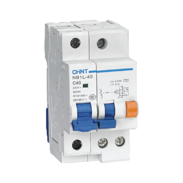 CHINT/正泰 NB1L(2) 微型漏电断路器 NB1L(2H) 1P+N B40 300mA A型(R)