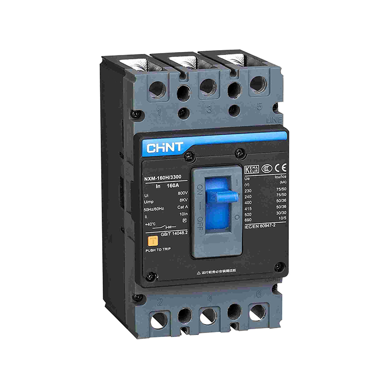 CHINT/正泰 NXM 塑壳配电保护断路器 NXM-160H/3370G 63A AC400V
