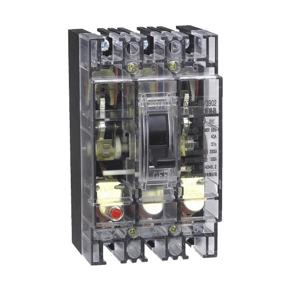 CHINT/正泰 DZ15 塑壳电动机保护断路器 DZ15-40/3902 40A