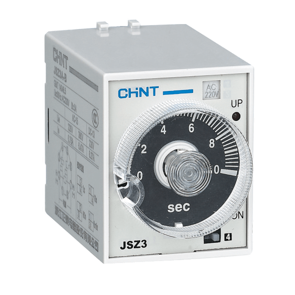 CHINT/正泰 JSZ3 时间继电器 JSZ3Y 10s AC380V