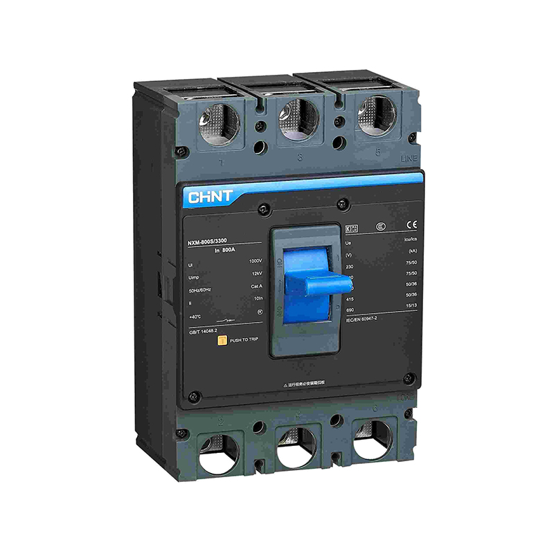 CHINT/正泰 NXM 塑壳配电保护断路器 NXM-800H/3348 800A DC24V