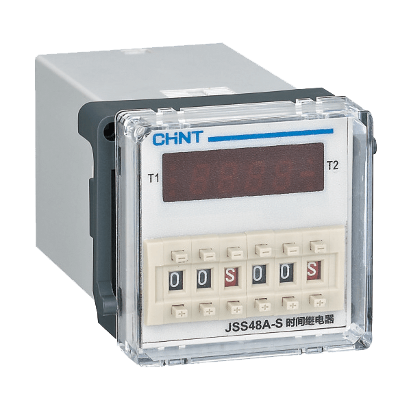 CHINT/正泰 JSS48A 时间继电器 JSS48A AC/DC24V～48V 无灯头座