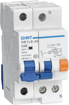 CHINT/正泰 NB1LE 剩余电流动作断路器 NB1LE-40 3P C40 100mA
