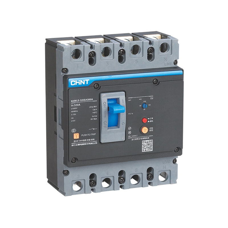 CHINT/正泰 NXMLE 塑壳漏电保护断路器 带欠压脱扣器 NXMLE-400H/4330B 250A C AC230V