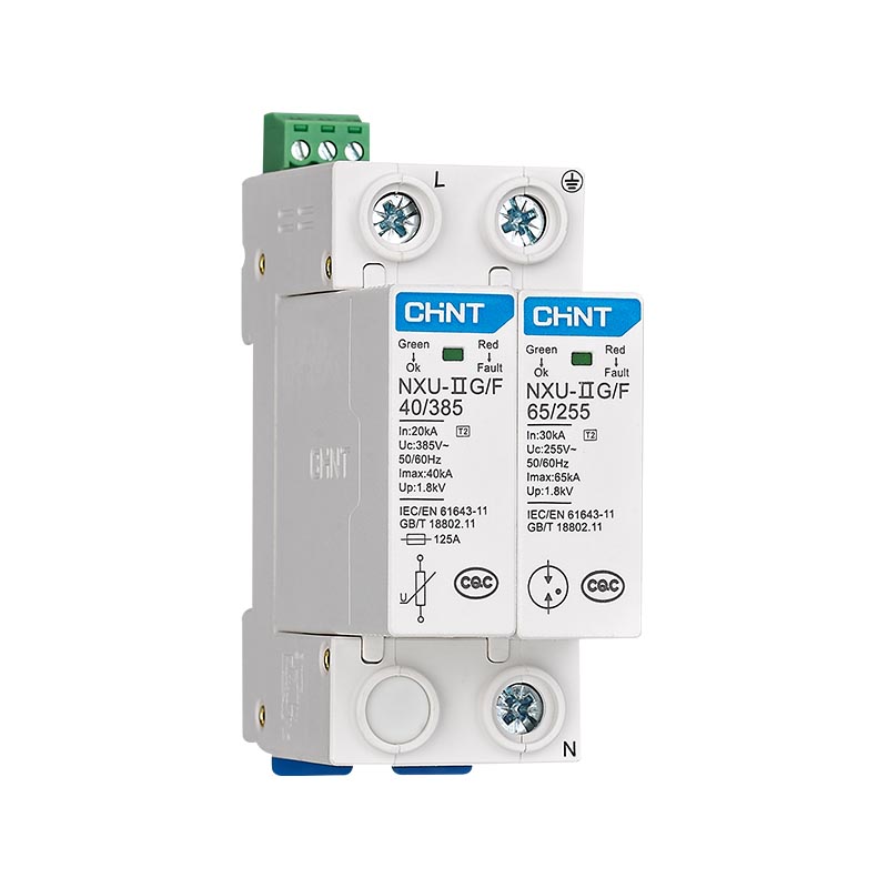 CHINT/正泰 NXU 电涌保护器 NXU-ⅡG/F 40kA/320V 1P+N