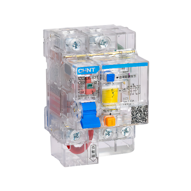 CHINT/正泰 NXBLE-63 剩余电流动作断路器 NXBLE-63T 1P+N C63 30mA