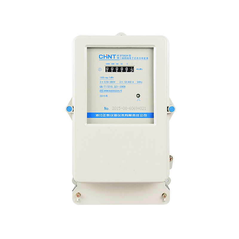 CHINT/正泰 DTS634 三相电子式电能表 DTS634 220/380V1.5(6)A 2级计度器 定制
