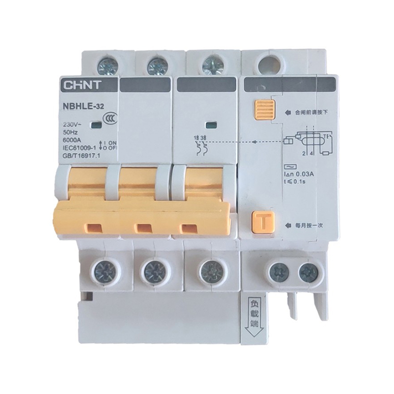 CHINT/正泰 NBHLE-32 剩余电流动作断路器 NBHLE-32 3P+N D6 30mA