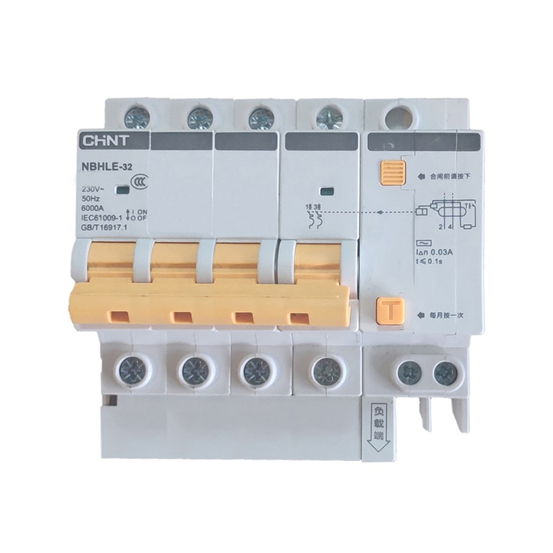 CHINT/正泰 NBHLE-32 剩余电流动作断路器 NBHLE-32 4P D20 300mA
