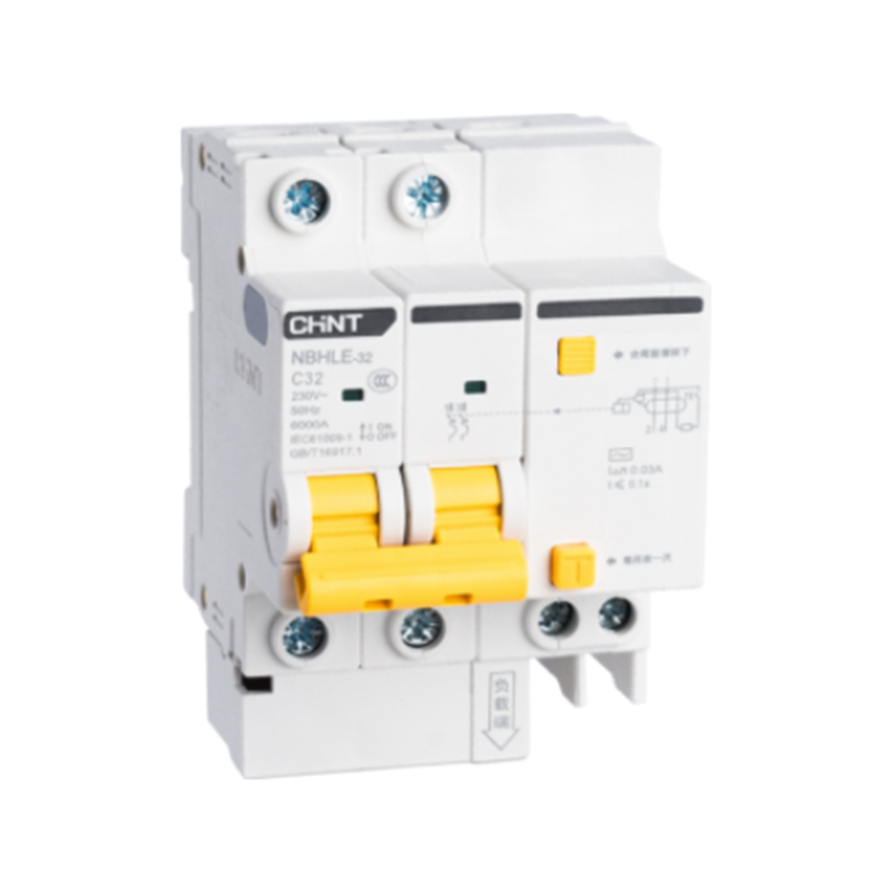 CHINT/正泰 NBHLE-32 剩余电流动作断路器 NBHLE-32 2P C16 100mA