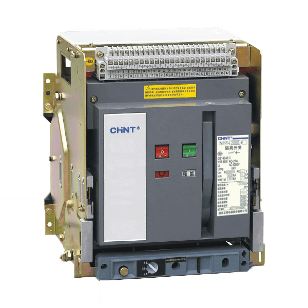 CHINT/正泰 NH1 框架断路器 NH1-1000-1000/3电动固定隔离开关AC380/400