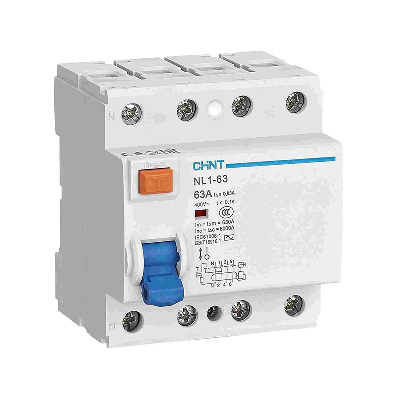 CHINT/正泰 NL1-63 剩余电流动作断路器 NL1-63 3P+N 63A 300mA AC型(R)