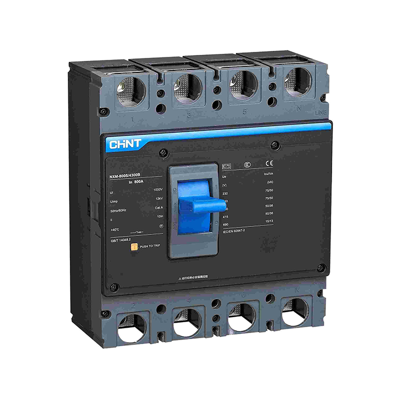 CHINT/正泰 NXM 塑壳配电保护断路器 NXM-800H/4340B 800A AC230V