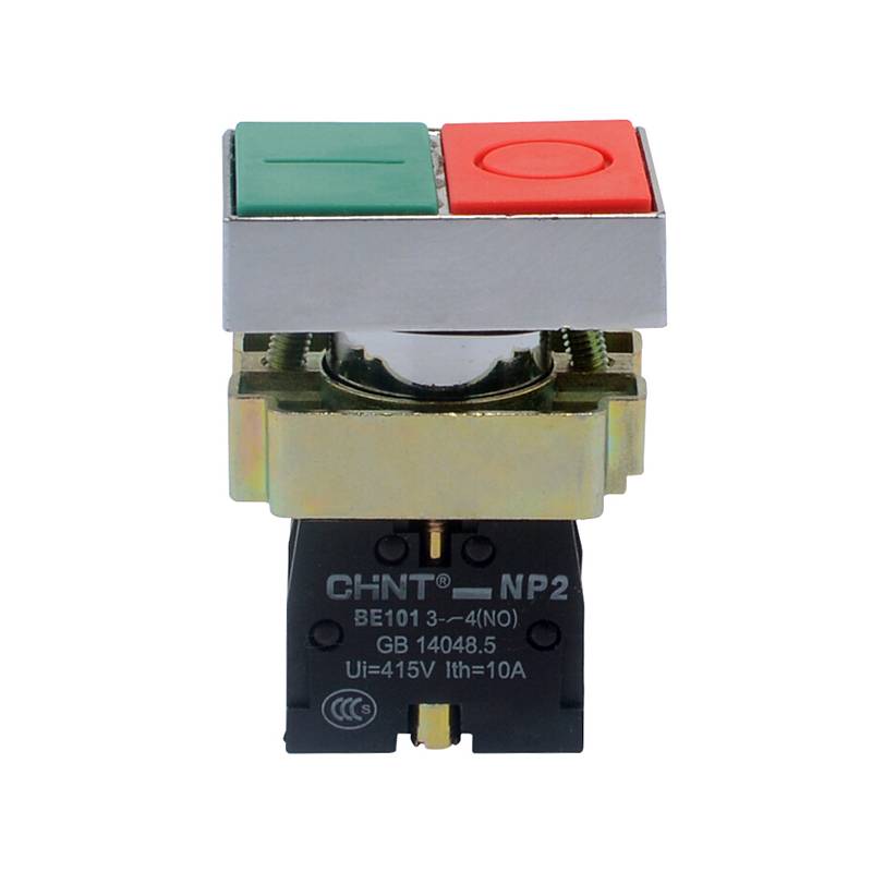 CHINT/正泰 NP2 双头按钮 NP2-EW8465 220V LED