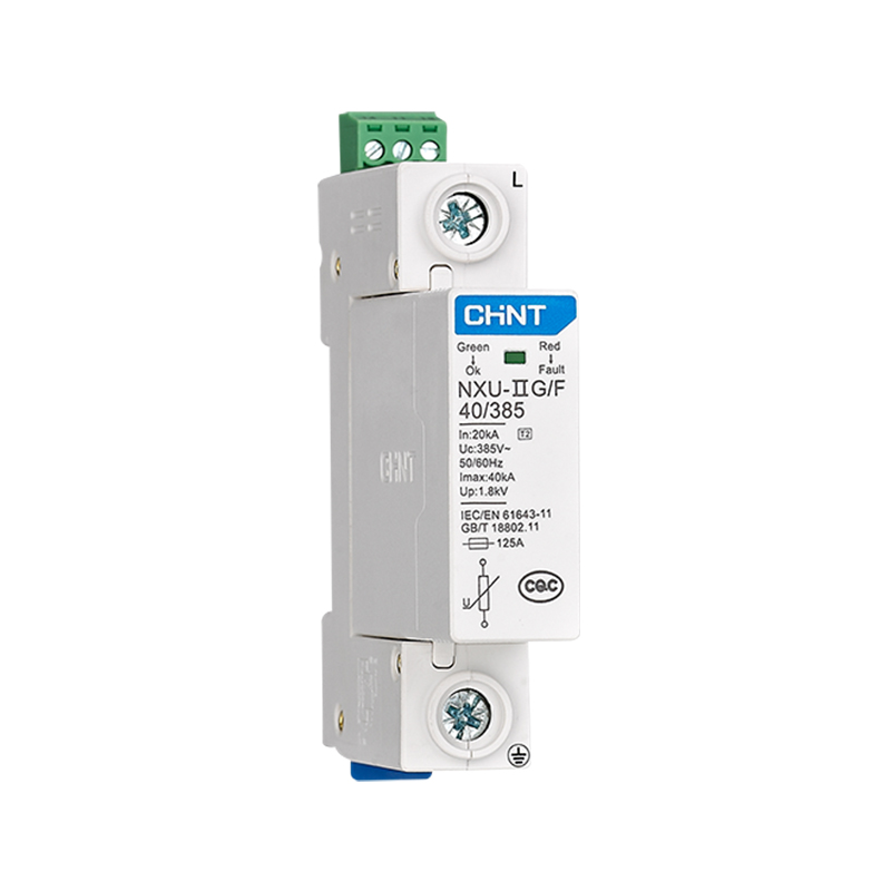 CHINT/正泰 NXU 电涌保护器 NXU-ⅡG/F 40kA/385V 1P