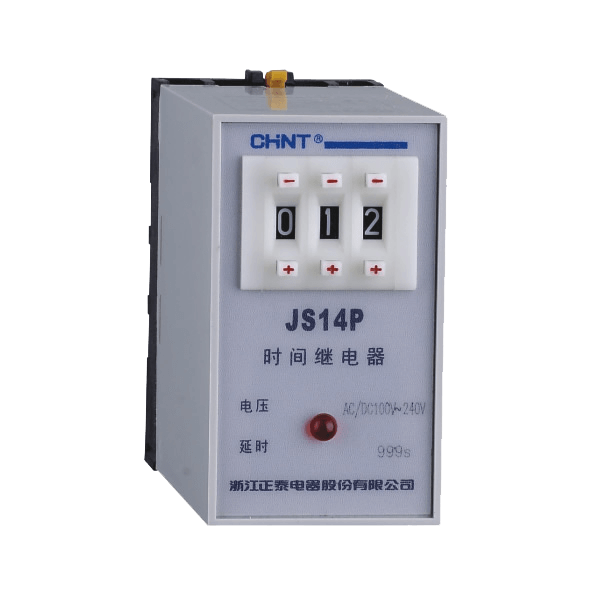 CHINT/正泰 JS14P 时间继电器 JS14P 9.9s AC380V