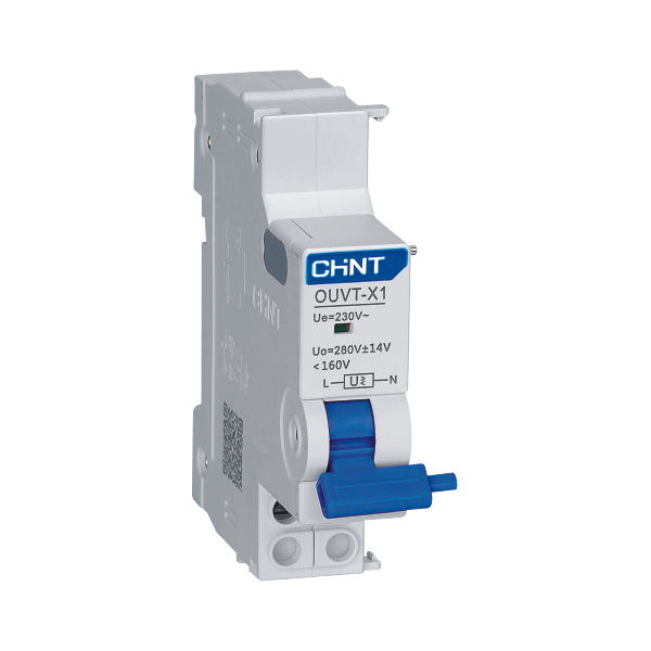 CHINT/正泰 OVT-1 过电压脱扣器 OUVT-X1过欠压脱扣器(环保)