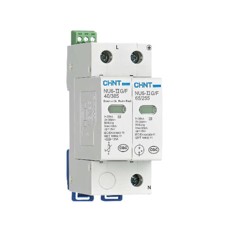 CHINT/正泰 NU6 电涌保护器 NU6-ⅡG/F 40kA/440V 2P