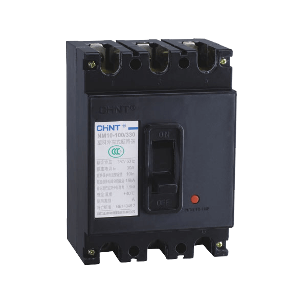 CHINT/正泰 NM10 塑壳配电保护断路器 NM10-100/330 80A G