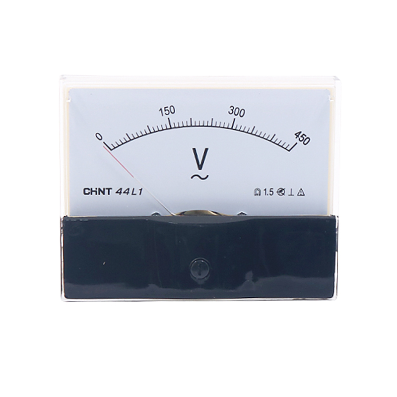 CHINT/正泰 44L1 模拟指示仪表 特 44L1-V 380V直通或互感器亦可双刻度