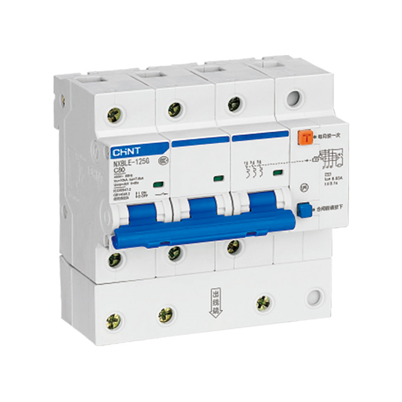 CHINT/正泰 NXBLE-125G 剩余电流动作断路器 NXBLE-125G 3P D63 100mA