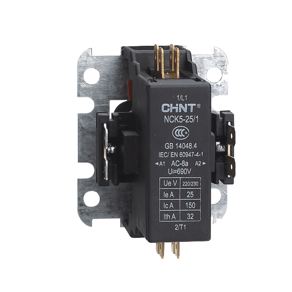 CHINT/正泰 NCK5 空调专用接触器 NCK5-25/1G 220V 50/60Hz