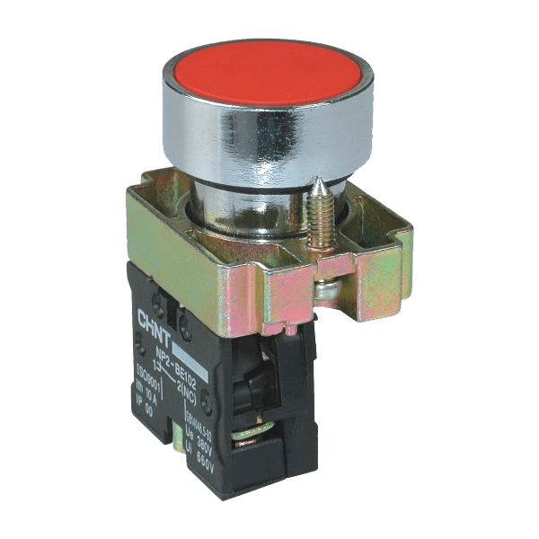 CHINT/正泰 NP2 平头按钮头及基座 特 NP2-BA1340 头部+基座