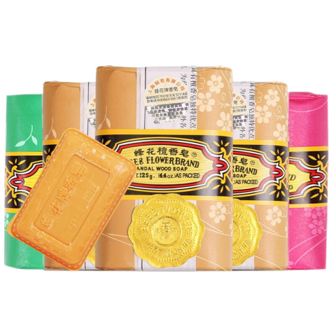 BEE&FLOWER/蜂花 沐浴皂 檀香皂 125g