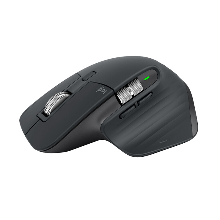 罗技Logitech 无线蓝牙办公鼠标，MX Master 3S石墨黑
