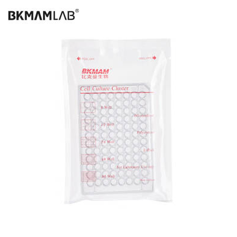 BKMAMLAB/比克曼生物贴壁细胞培养板/48孔/带盖/无菌/无DNA&RNA酶/无热原/吸塑盒装110307016