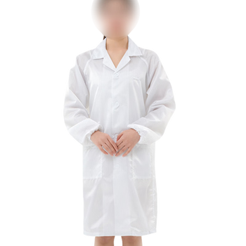 易工鼎 防静电服大褂 防尘服洁净服 白色S码