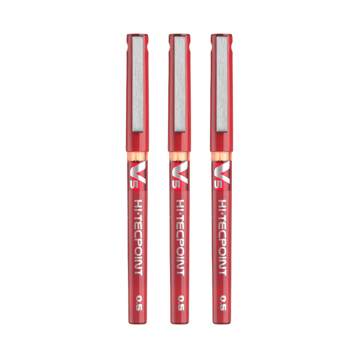 Pilot/百乐 走珠笔 0.5mm V5 BX-V5-R（红色）