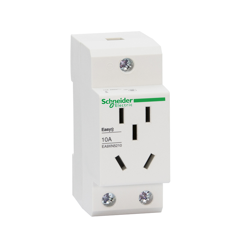 施耐德 EA9X导轨插座 Easy9 导轨插座 2P 10A 250V AC
