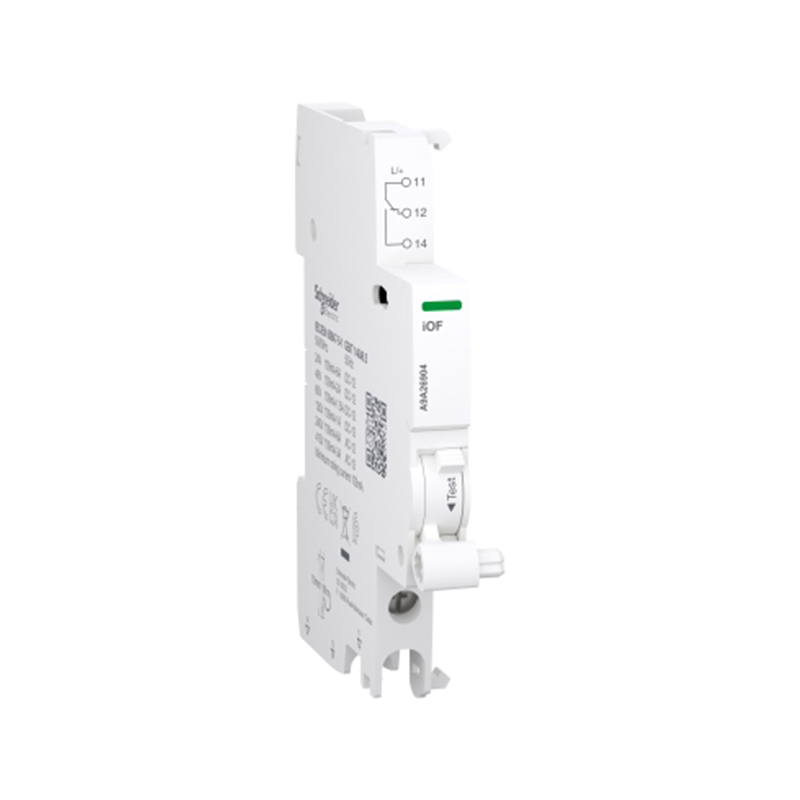 施耐德 A9电气附件 状态指示接点 辅助iOF 100mA~6A,24-130VDC/240-415VAC,适用iC65