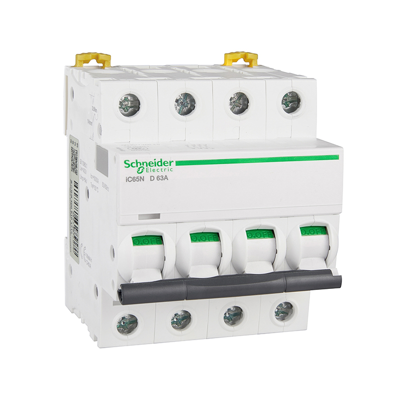 施耐德 iC65微型断路器 IC65N 4P D63A