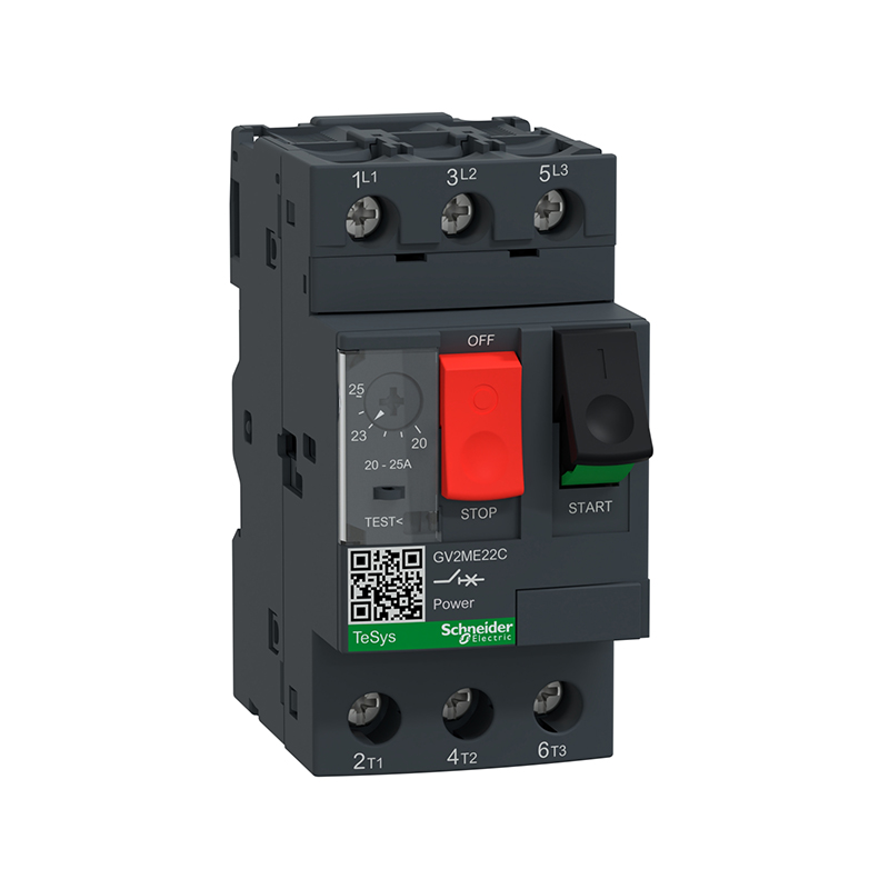 施耐德 国产GV2电动机热磁断路器 GV2-ME22C 20-25A