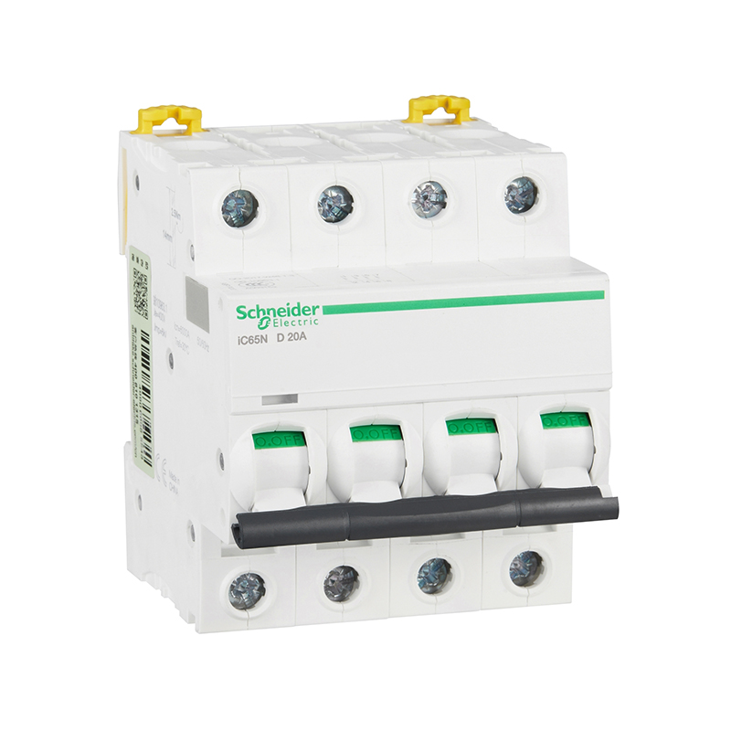 施耐德 iC65微型断路器 IC65N 4P D20A